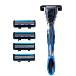 Vitry Men Care rasoir précision 5 lames + 4 recharges