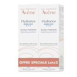 Hydrantes légère émulsion hydratante 2x40ml