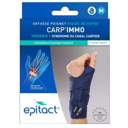 Epitact Carp'Immo Orthèse poignet rigide de repos main droite taille M