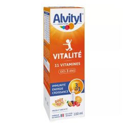 Alvityl Vitalité Solution Buvable 11 Vitamines 150 ml