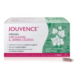 Jouvence Abbe Soury Circulation et Jambes Légères, 60 Gélules