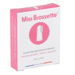 Miss Brossette doigtier brosse à dents 1 unité