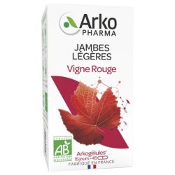 Arkogélules vigne rouge bio jambes légères 45 gélules