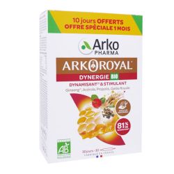 Arkoroyal Dynergie fortifiant et stimulant 30 ampoules