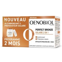Oenobiol Perfect Bronze Solaire 2 en 1 2x30 capsules