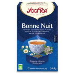 Yogi Tea 'Bonne Nuit' Bio Thé Ayurvedic 17 sachets
