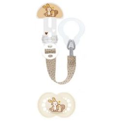 MAM Sucette Original Nature 18 Mois et + avec Attache-Sucette