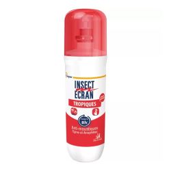 Insect Ecran anti-moustiques tropiques spray répulsif peau 75ml