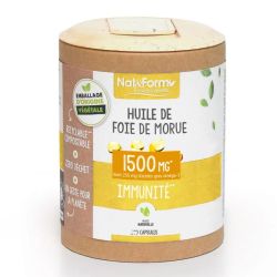 Nat&Form Écoresponsable Foie Morue 60 capsules