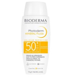Bioderma Photoderm Mineral fluide non parfumé SPF50+ 75g