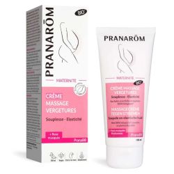 Pranarôm PranaBB crème maternité massage vergetures bio 100ml