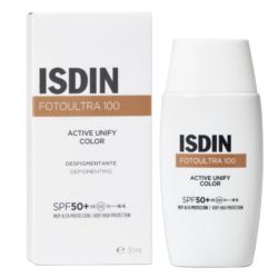 Isdin FotoUltra 100 Active Unify Color Dépigmentant SPF50+ 50 ml
