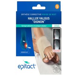 Epitact Orthèse corrective Hallux Valgus nuit 1 unité taille S