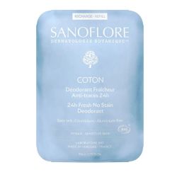Sanoflore recharge déodorant 24h Coton 50ml