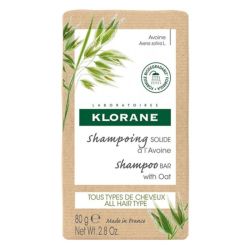 Klorane avoine shampoing solide 80g