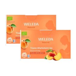 Weleda tisane allaitement Pèche Abricot 20 sachets
