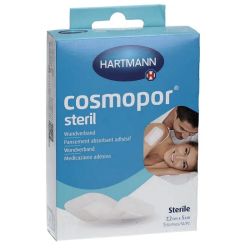 Hartmann Cosmopor 5 pansements stériles 7,2 cm x 5cm
