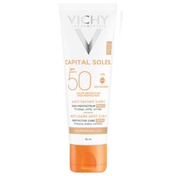 Vichy Capital Soleil antitaches teinté 3 en1 SPF50 50 ml