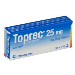 Toprec 25Mg kétoprofène 20 comprimés