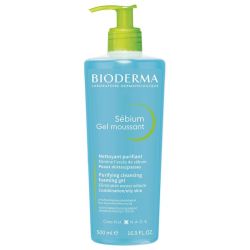Sébium Gel Moussant Nettoyant Purifiant 500 ml