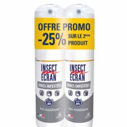 Insect Ecran peau anti-moustiques zones Infestées 2x100ml