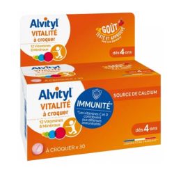 Alvityl Vitalité 30 comprimés à croquer