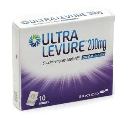 Biocodex Ultra Levure 200mg 10 gélules
