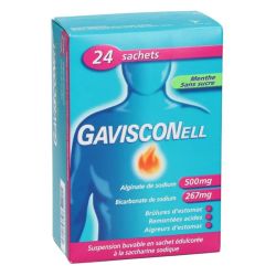 Gavisconell suspension buvable 24 sachets