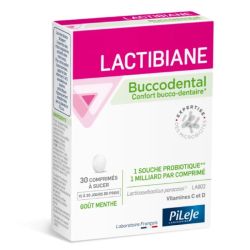 Pileje Lactibiane Buccodental 30 comprimés
