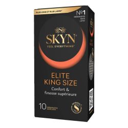 Manix Skyn Elite King Size Préservatifs confort 10 préservatifs