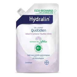 Hydralin Eco-recharge Gel lavant quotidien au lotus 400ml