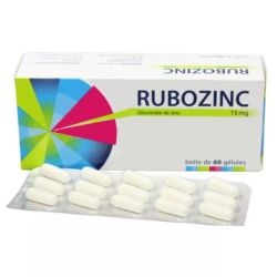 Rubozinc 15mg 60 Gélules