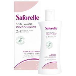 Saforelle Soin Lavant Doux Apaisant corporel bardane 250ml