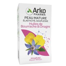 Arkogélules huile bourrache bio beauté de la peau 180 capsules