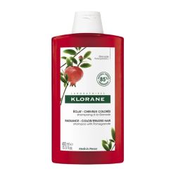 Klorane Grenade Shampooing grenade éclat cheveux colorés 400ml