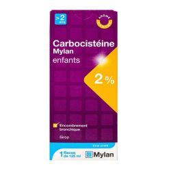 Carbocistéine 2% enfants sans sucre