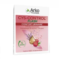 Cys-control flash 10 gélules + 10 capsules