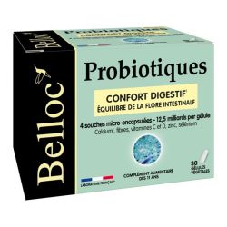 Belloc Probiotiques 30 gélules végétales