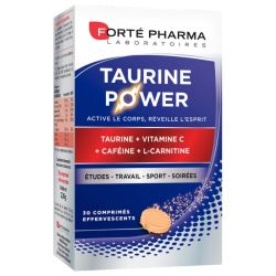 Forté Pharma Taurine Power 30 Comprimés Effervescents
