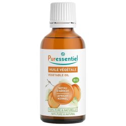 Puressentiel Huile Végétale Noyau d'Abricot Bio 50 ml