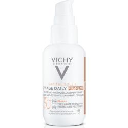 Vichy Capital Soleil Uv-Age Daily pigment fluide anti vieillissement teinté SPF50+ 40 ml