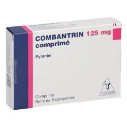 Combantrin 125Mg vermifuge 6 comprimés