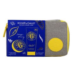 Roger & Gallet Trousse Twist pain de rasage 100g + gel après-rasage 75ml