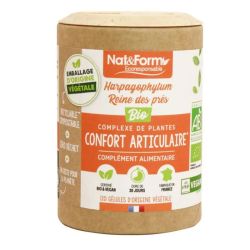 Nat&Form Ecoresponsable Harpago/Reine des près Bio 120 gélules végétales