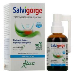 Salvigorge spray sans alcool 30 ml