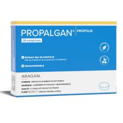 Aragan Propalgan Propolis 20 Comprimés 70 mg