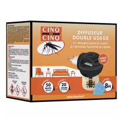 Diffuseur électrique double usage