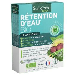Santarome Rétention d'Eau Bio 15 Comprimés