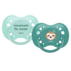 Dodie Sucettes Anatomiques +18 Mois Duo Paresseux