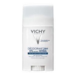 Vichy déodorant 24h toucher sec peau sensible stick 40 ml